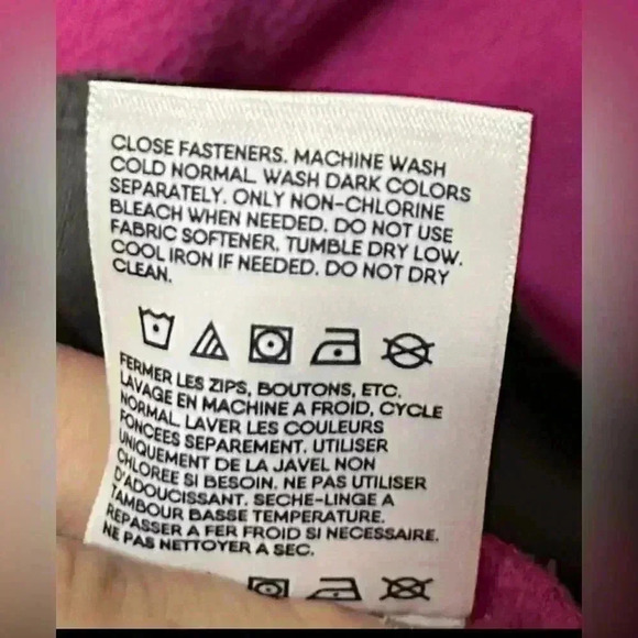 Lands End Fleece Full Zip Jacket Womens Size XXL - Picture 5 of 5